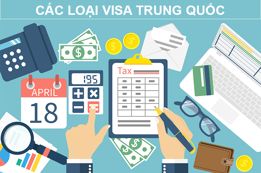 Các loại visa Trung Quốc phổ biến nhất